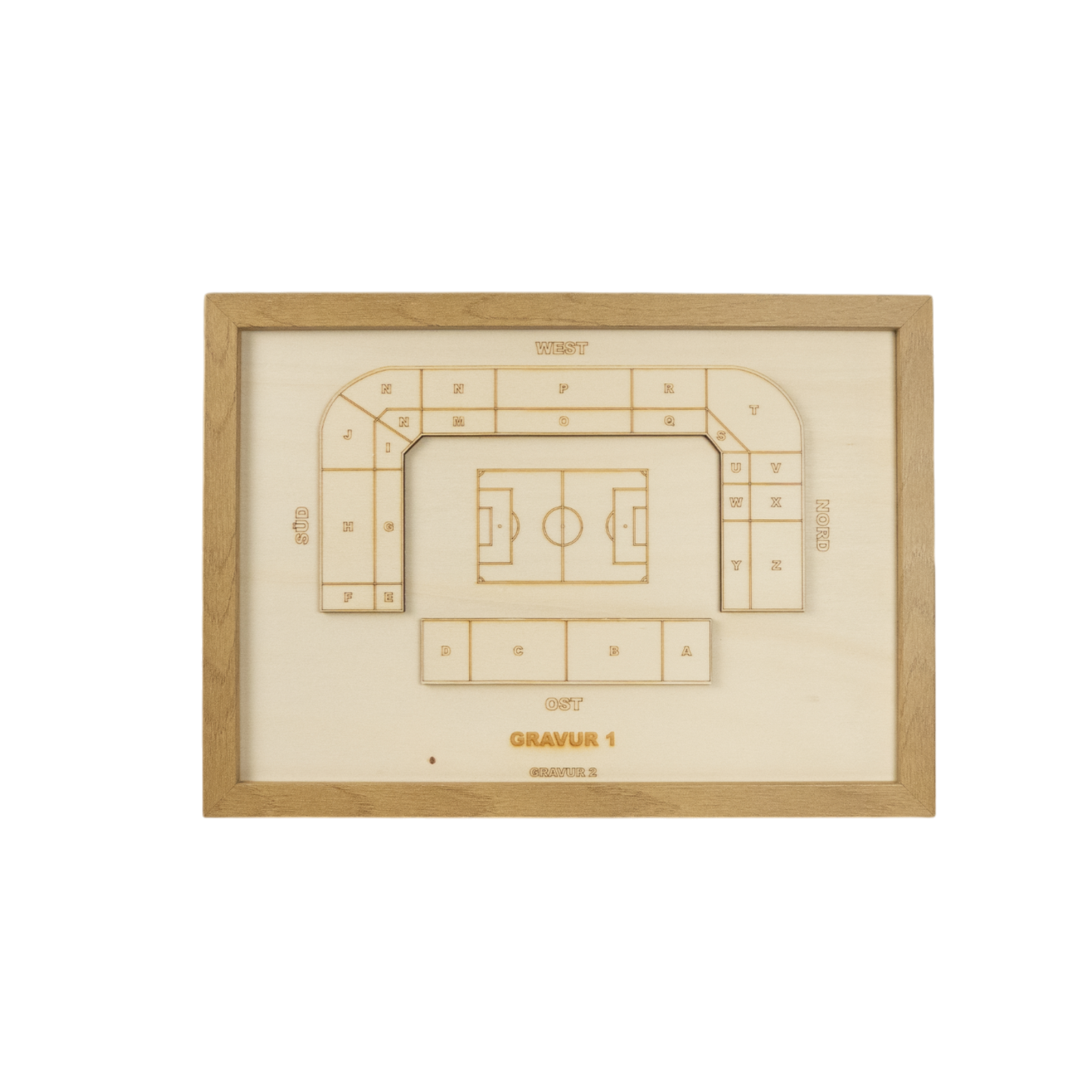 Holzschnitt Stadion Berlin (Union)