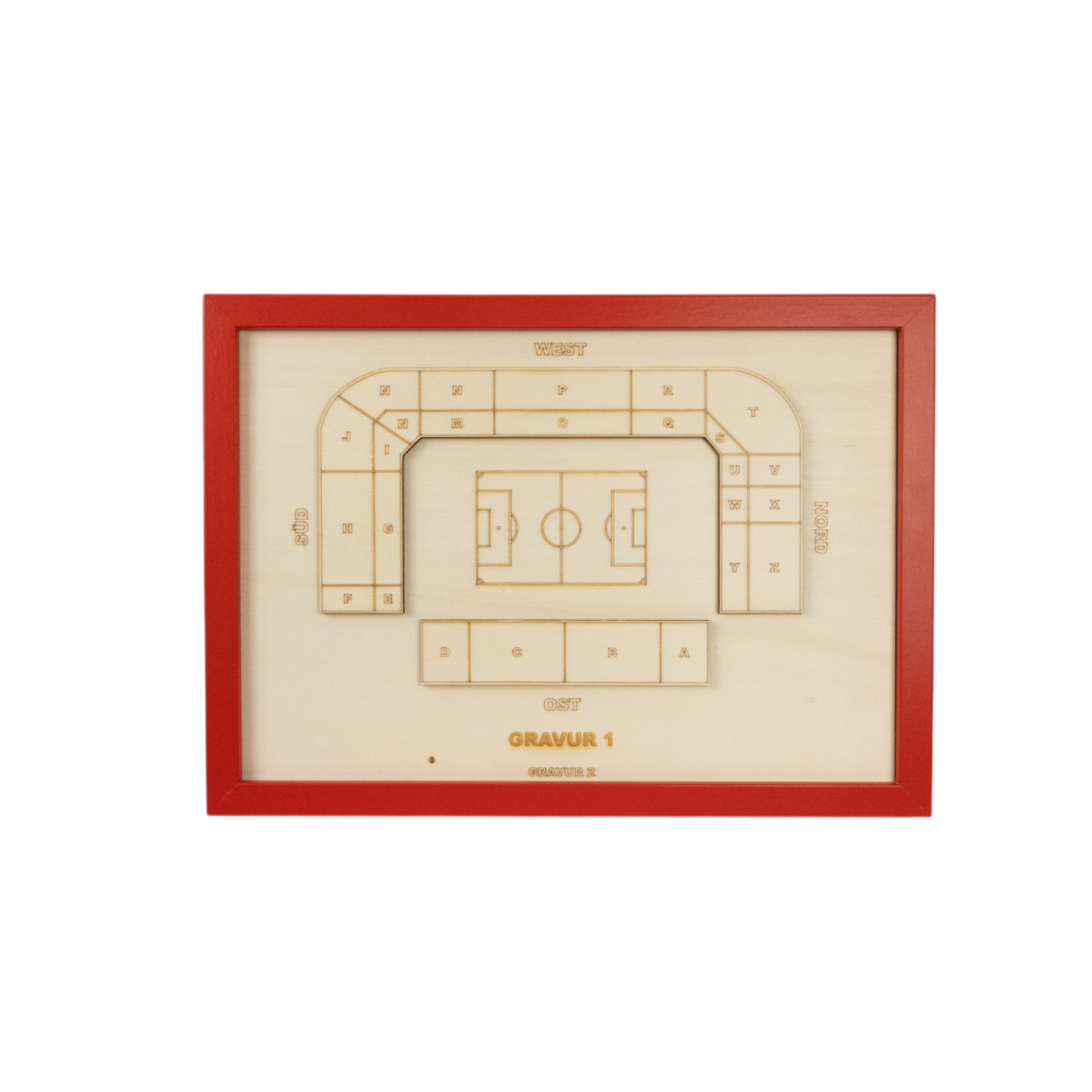 Holzschnitt Stadion Berlin (Union)