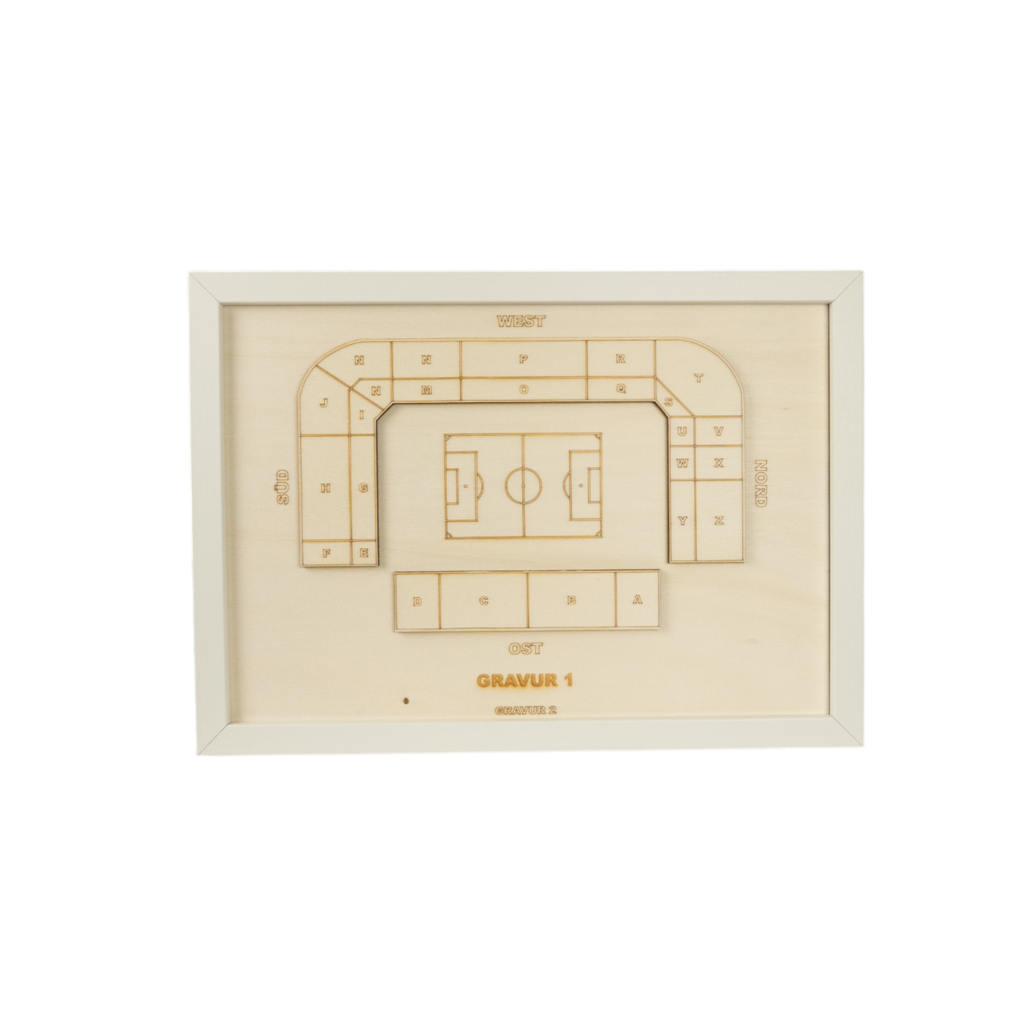 Holzschnitt Stadion Berlin (Union)
