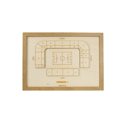 Holzschnitt Stadion Berlin (Union)