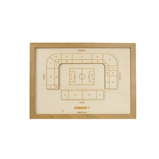 Holzschnitt Stadion Berlin (Union)
