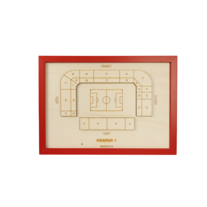 Holzschnitt Stadion Berlin (Union)