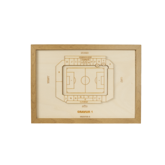 Holzschnitt Stadion Osnabrück